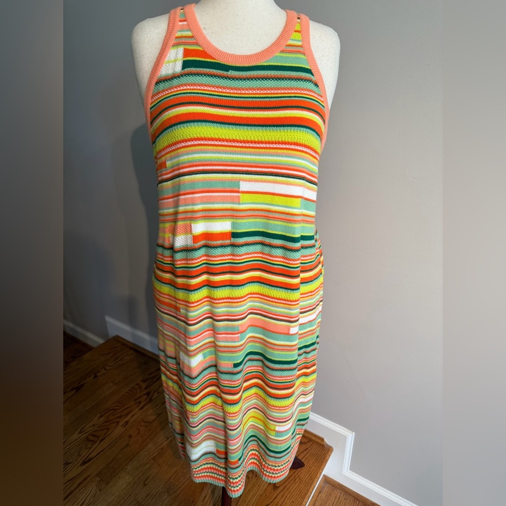 NWT Torrid Crochet Multi Stripe Tank Dress - Torrid Size 3 (22-24, 3X)